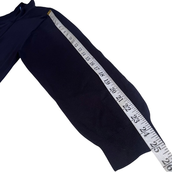 Cutter & Buck Quarter Zip Pullover Long Sleeve Sweater Navy Blue Medium MCS07544 - Picture 11 of 14